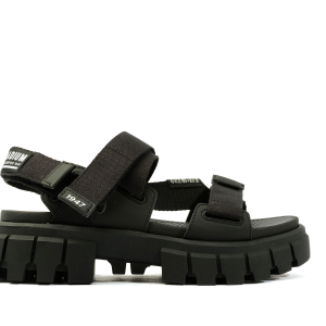 REVOLT SANDAL MONO BLACK